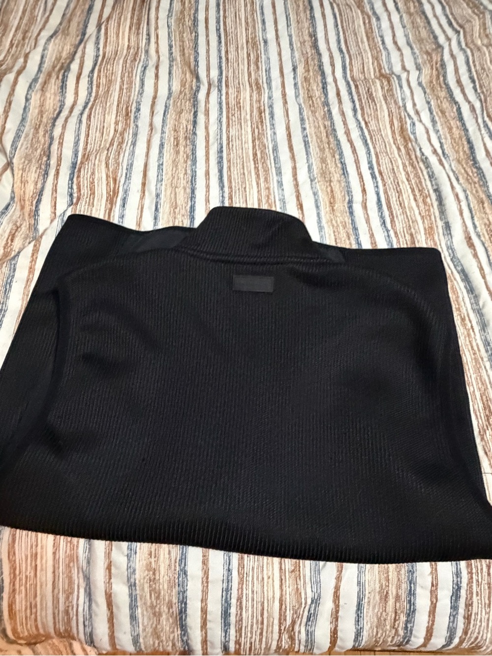 Perry Ellis Men’s Black Full Zip Performance Vest Size Medium - Picture 3 of 5